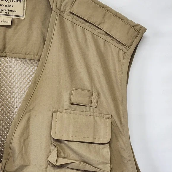 Weekender Traveler Vest‎ Men's XL Fishing Hiking Hunting Outdoor Pockets Mesh - Picture 6 of 11